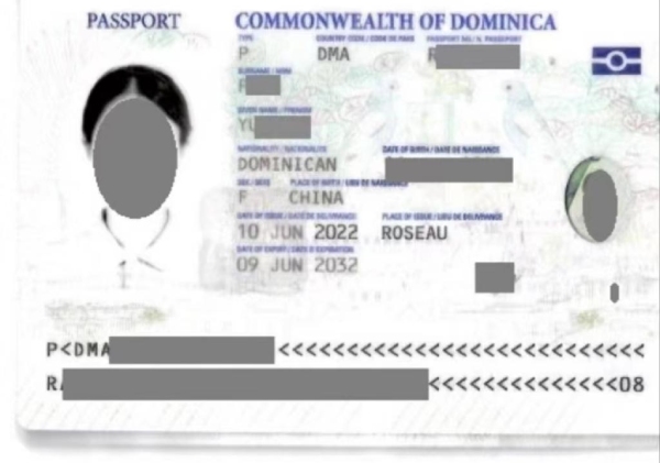 恭喜G女士获取多米尼克护照--开启新人生之旅