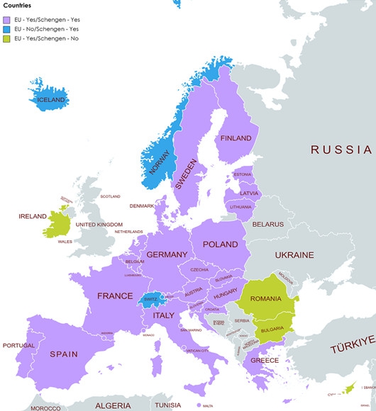 拉脱维亚是欧盟申根国家吗(欧盟申根国有哪些国家)