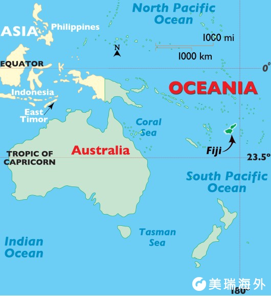 斐济是哪个国家属于哪个洲(斐济在地图上的位置)