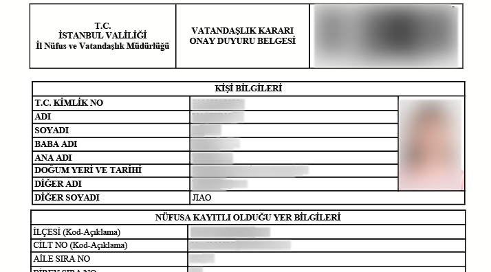 土耳其移民案例分享：恭喜J先生短时间内获得土耳其护照